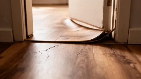 Dylatacja paneli w drzwiach