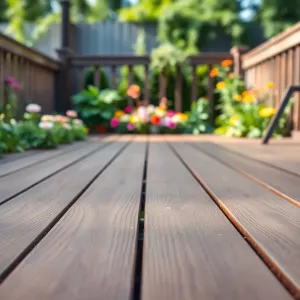 Farbą do podłogi drewnianej na zewnątrz