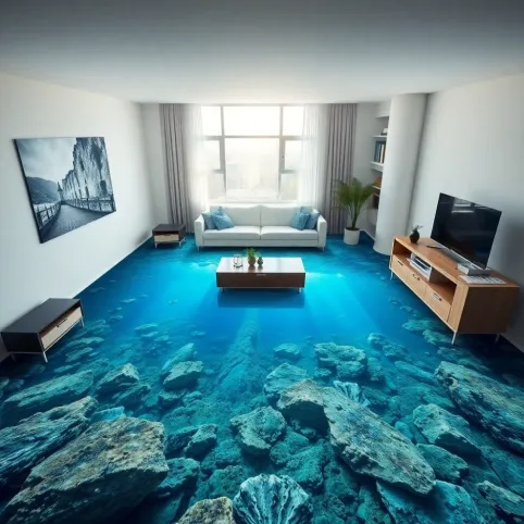 Fototapety 3D na podłogę cena