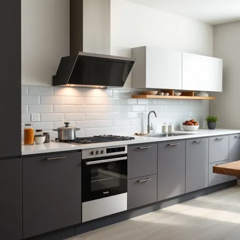 Franke Bateria kuchenna z wyciąganą wylewką