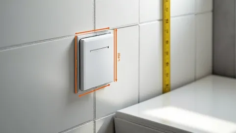 geberit odległość od ściany