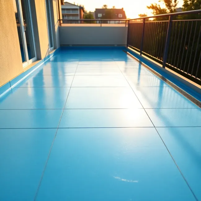 Hydroizolacja balkonu pod płytki