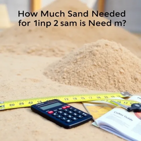 Ile Piasku Na 1M2 Wylewki Kalkulator