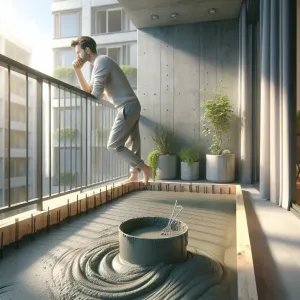 Ile Schnie Wylewka Na Balkonie