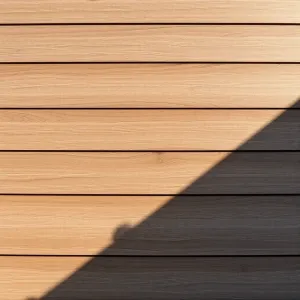 Imitacja deski na elewacji