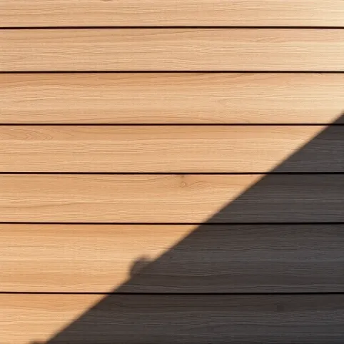 Imitacja deski na elewacji