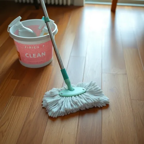 jak czyścić drewnianą podłogę