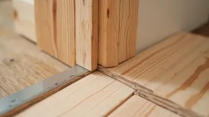 Jak dociąć panele przy futrynie