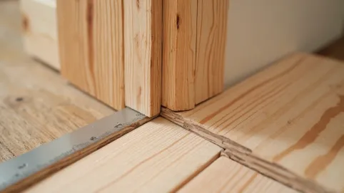 Jak dociąć panele przy futrynie