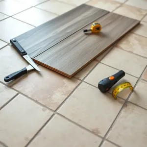 Jak kłaść panele winylowe na stare płytki