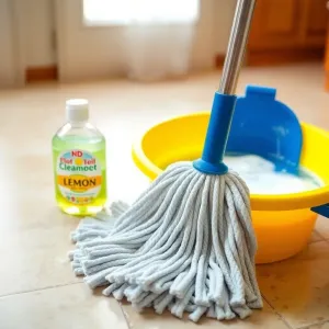 Jak myć podłogę żeby się nie kleila