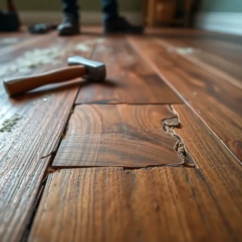 Jak naprawić drewnianą podłogę