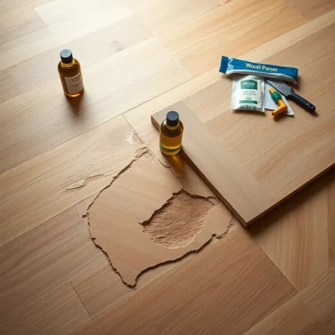 Jak naprawić uszkodzony panel podłogowy