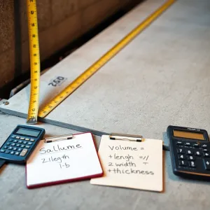 Jak obliczyć ilość betonu na wylewkę