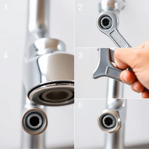 Jak odkręcić wylewkę kranu