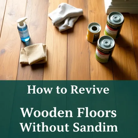 Jak odnowić drewnianą podłogę bez cyklinowania