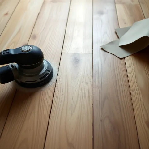 Jak odnowić podłogę z desek sosnowych