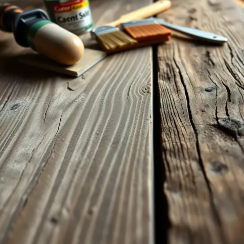 Jak odnowić stare deski ze stodoły