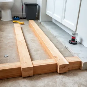 Jak podnieść podłogę w łazience