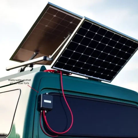 Jak połączyć panele fotowoltaiczne w kamperze