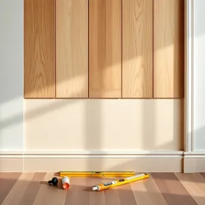 Jak położyć panele podłogowe na ścianie