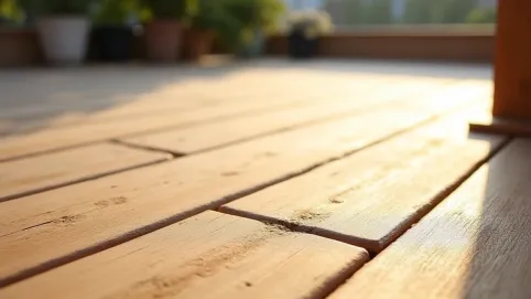 Jak położyć płytki drewniane na balkonie