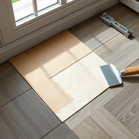 Jak położyć płytki na deski