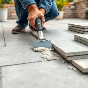 Jak położyć płytki na tarasie