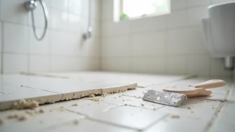 jak położyć płytki w łazience