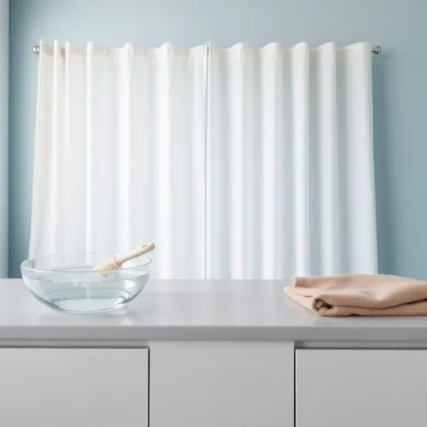 jak prać firany panele