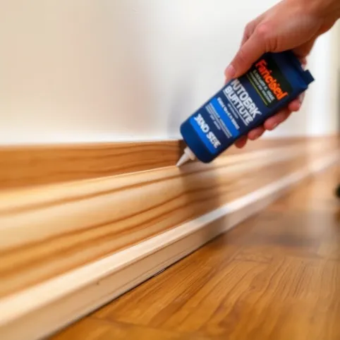 Jak przykleić listwy przypodłogowe drewniane