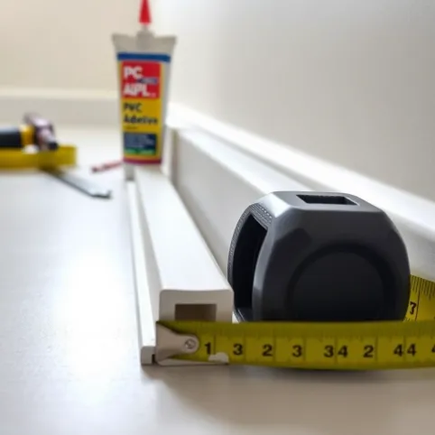Jak przykleić listwy przypodłogowe PCV