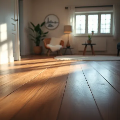 Jak rozjaśnić drewnianą podłogę