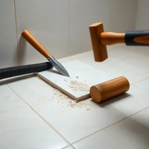 Jak skuć płytki bez kurzu