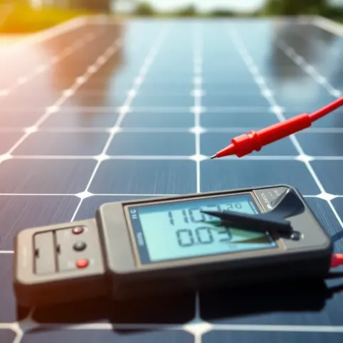 Jak sprawdzić panel fotowoltaiczny miernikiem