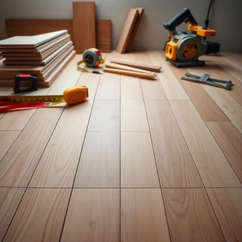 jak układać panele podłogowe vfugą