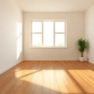 Jak układać panele podłogowe względem okna