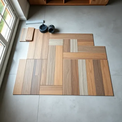 Jak układać panele winylowe w jodełkę