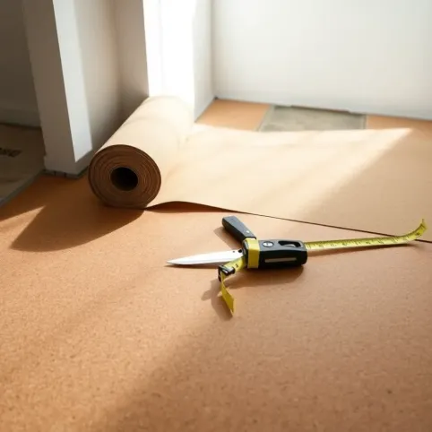 Jak układać podkład korkowy pod panele