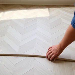 Jak ułożyć płytki w jodełkę na podłodze