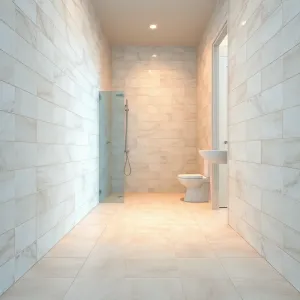 Jak ułożyć płytki w małej łazience na podłodze