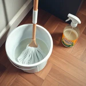 Jak umyć podłogę octem