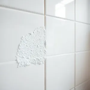 Jak usunąć biały nalot na płytkach