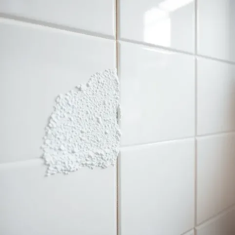 Jak usunąć biały nalot na płytkach