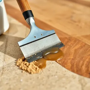 Jak usunąć klej do parkietu z posadzki