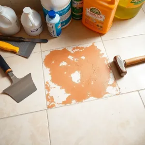 Jak usunąć klej po płytkach z podłogi