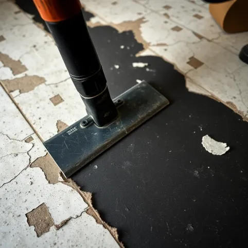 Jak usunąć lenteks z podłogi