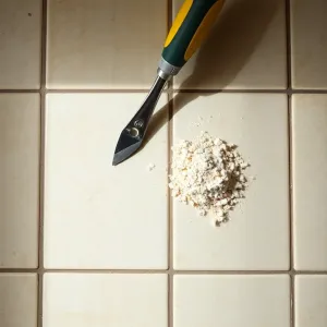 Jak usunąć starą fugę między płytkami