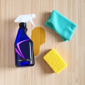 Jak usunąć tłuste plamy z paneli podłogowych