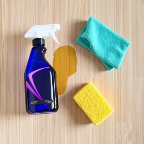 Jak usunąć tłuste plamy z paneli podłogowych